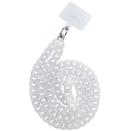 Cordon pour téléphone mobile Celly LACETMARBLEWH Blanc 16,99 €