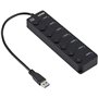 Hub USB Nilox NXHUB-06 Noir 35,99 €