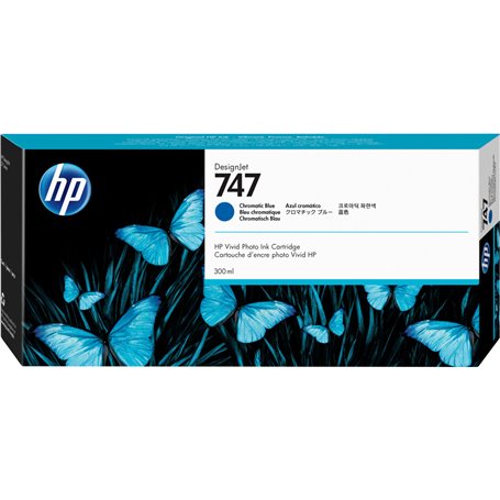 Cartouche d'encre originale HP 747 Bleu 179,99 €