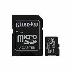 Carte Mémoire Micro SD avec Adaptateur Kingston SDCS2/512GB 512GB 2 g 52,99 €