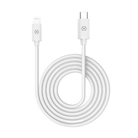 Câble USB vers Lightning Celly USBLIGHTTYPECWH Blanc 1 m 29,99 €
