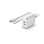 Chargeur Mural + Câble Lightning MFI Belkin WCD001VF1MWH Blanc 24 W 54,99 €