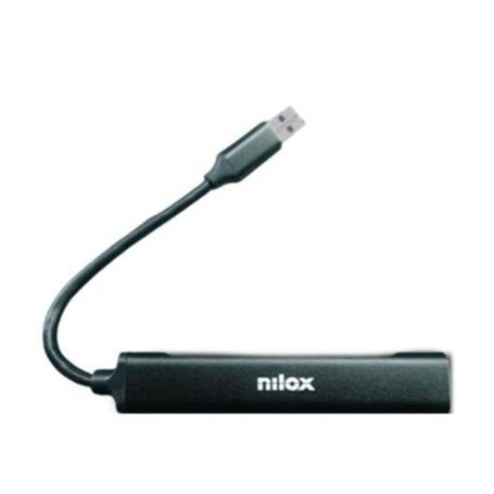 Hub USB 4 Ports Nilox NXHUB401 Noir 22,99 €