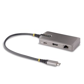 Hub USB Startech 103B-USBC-MULTIPORT 4K Ultra HD Gris 109,99 €