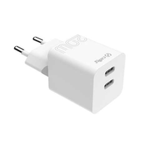 Chargeur de batterie Celly TC2USBC20WWH Blanc 49,99 €