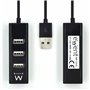 Hub USB Ewent EW1123 Noir 18,99 €