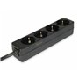 Rallonge 4 prises Schuko sans interrupteur Equip 333281 Noir 42,99 €