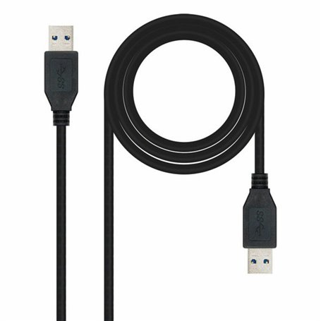 Câble USB 3.0 A vers USB A NANOCABLE 10.01.1002 Noir 17,99 €