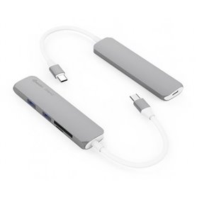 Hub USB 3 Ports Silver HT 17123 35,99 €