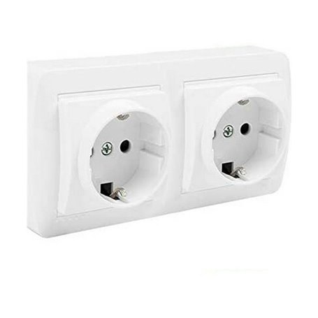 Socle de prise Solera mur66u Double Bipolaire 16 A 20,99 €