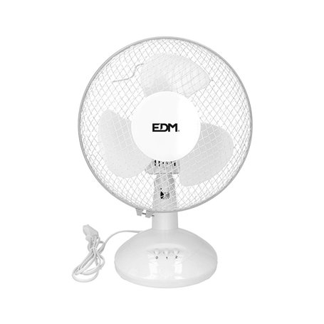 Ventilateur de Bureau EDM Blanc 25 W Ø 23 x 36 cm 63,99 €