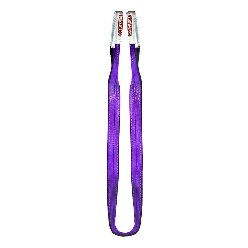 Élingue Ponsa 030,031,001,308 Cargopack 1000 kg Violet Plate 100 cm