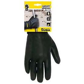 Gants de travail JUBA Doublure Polaire Nitrile Chaud Noir 22,99 €