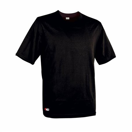 T-shirt à manches courtes unisex Cofra Zanzibar Noir 100 % coton 19,99 €