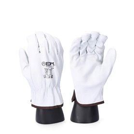 Gants de travail EDM Peau de vache Transport Blanc 14,99 €