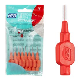 brosses interdentaires Tepe Rouge Super doux (8 Pièces) 16,99 €