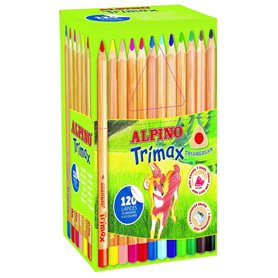 Crayons de couleur Alpino Trimax Multicouleur 120 Pièces 73,99 €