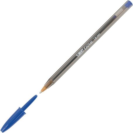 Crayon Bic Cristal Large 0,42 mm Bleu (50 Unités) 31,99 €