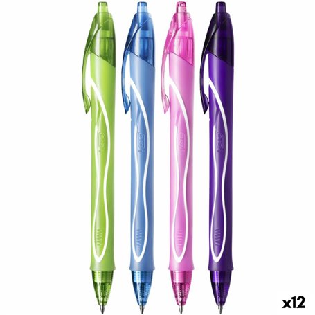 Stylo gel Bic Gel-Ocity Quick Dry 4 Colours 12 Unités 33,99 €