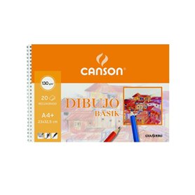 Bloc à dessin Canson Basik Microperforé Avec cadre 130 g 20 Volets 10 Un 72,99 €