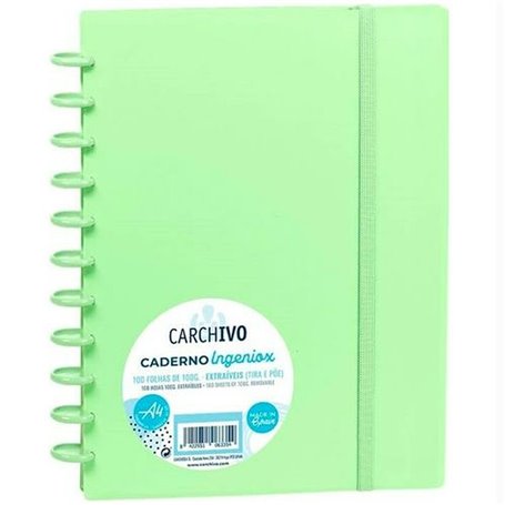 Cahier Carchivo Ingeniox A4 100 Volets Vert clair 28,99 €