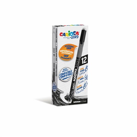 Crayon Carioca Oops Noir 0,7 mm (12 Unités) 26,99 €