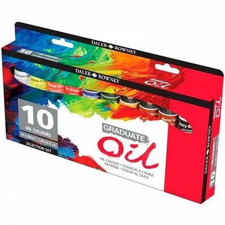 Set de peinture Daler Rowney Graduate Oil 10 Pièces Peinture à l'huile M 34,99 €