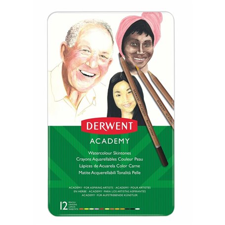 Crayons DERWENT Academy 12 Unités Bois 26,99 €