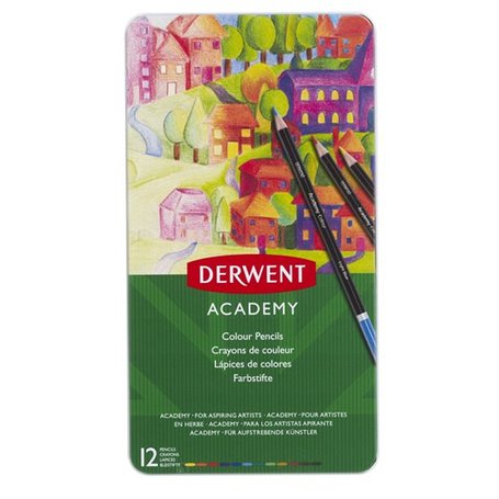 Crayons de couleur DERWENT Academy 12 Pièces Multicouleur 22,99 €