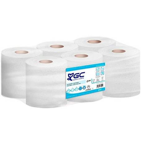 Serviettes en papier GC 143 m Blanc (6 Unités) 54,99 €