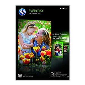 Papier Photo Glacé HP  A4 25 Volets 24,99 €