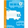 Carnet Lamela 4X4 4MM 16 Volets Feuilles quadrillées 25 Unités Bleu (25  44,99 €