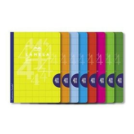 Carnet Lamela 4X4 4MM A4 50 Volets 10 Unités Feuilles quadrillées Multic 47,99 €