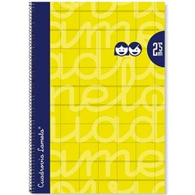 Cahier Lamela 4 mm Jaune A4 5 Unités 43,99 €