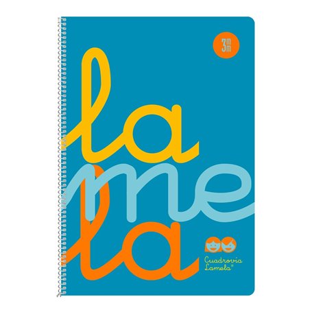 Cahier Lamela 80 Volets Din A4 Fluorine Blue (5 Unités) 43,99 €