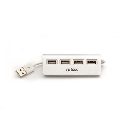 Hub USB Nilox NXHUB04ALU2 22,99 €