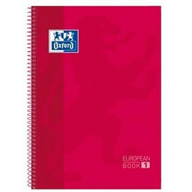 Cahier Oxford European Book Rouge A4 5 Unités 38,99 €