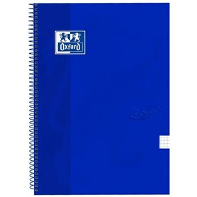 Carnet Oxford Denim Touch Bleu Din A4 Couvercle rigide Spirale (5 Unités 44,99 €