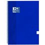 Carnet Oxford Denim Touch Bleu Din A4 Couvercle rigide Spirale (5 Unités 44,99 €