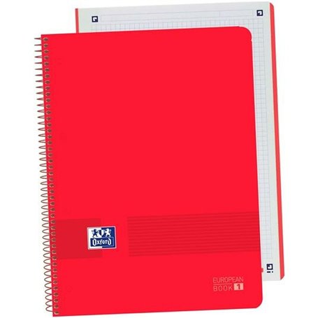 Cahier Oxford Live&Go Rouge A4 5 Unités 38,99 €