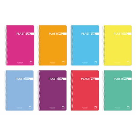 Cahier Pacsa Plastipac Multicouleur 80 Volets Din A4 (5 Unités) 30,99 €