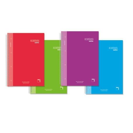 Cahier Pacsa Premium Extra Multicouleur 80 Volets Din A4 (4 Unités) 32,99 €