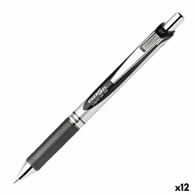 Stylo gel Pentel Energel XM Klick Noir 12 Unités 41,99 €