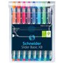 Ensemble de Stylos Schneider Slider Basic XB Multicouleur 8 Pièces 30,99 €