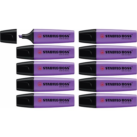 Marqueur fluorescent Stabilo Boss Violet 10 Unités 22,99 €