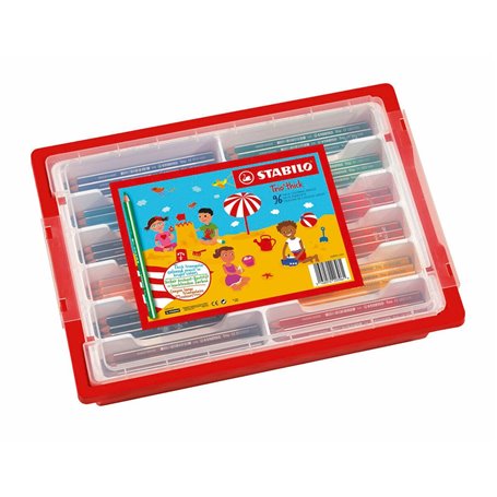 Crayons de couleur Stabilo Trio Thick Caisse Multicouleur 96 Pièces 62,99 €