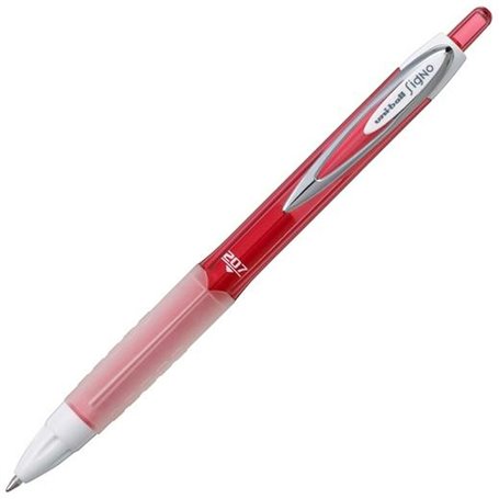 Biros à encre liquide Uni-Ball Rollerball Signo UM-207 Rouge 12 Unités 32,99 €