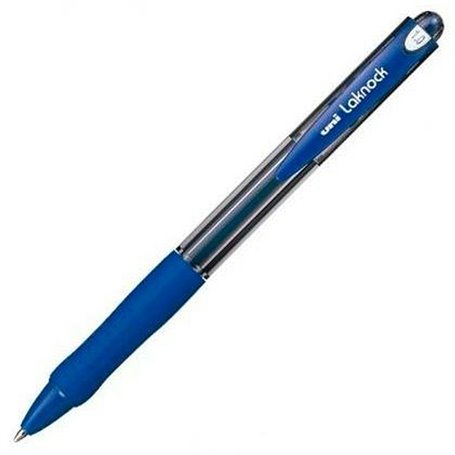 Biros à encre liquide Uni-Ball Rollerball Laknock SN-100 Bleu 12 Unités 26,99 €