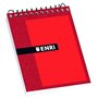 Bloc de Notes ENRI Rouge 4 mm 80 Volets 1/16" (10 Unités) 27,99 €