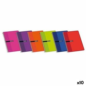 Cahier ENRI Multicouleur Couverture souple 80 Volets Din A4 (10 Unités) 34,99 €